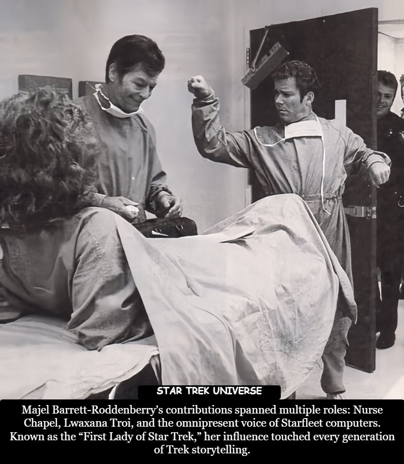 Majel Barrett-Roddenberry was... - Star Trek Universe | Facebook