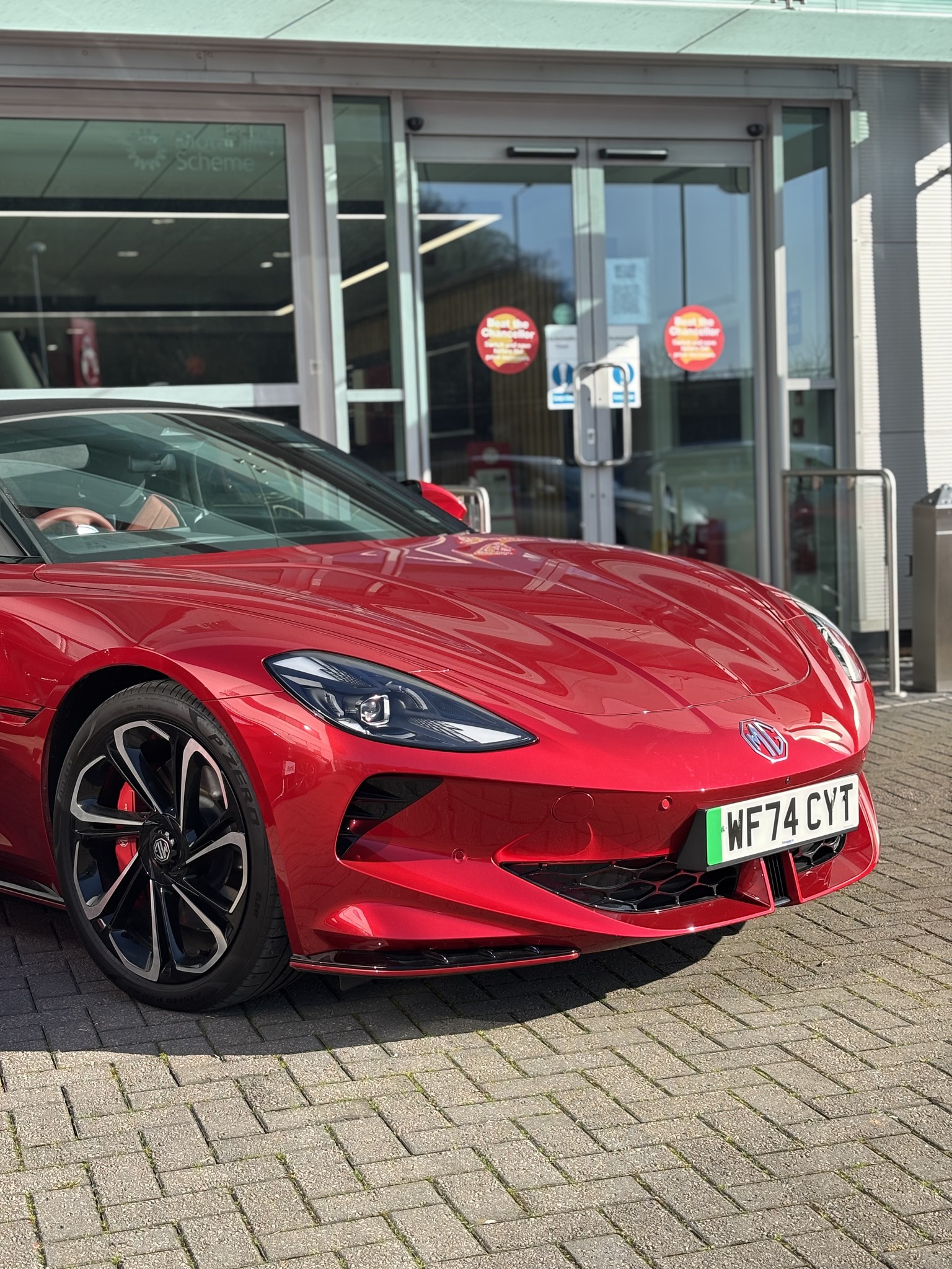 Vospers - ☀️ Stunning in the sun, the all-new MG Cyberster is here and ...