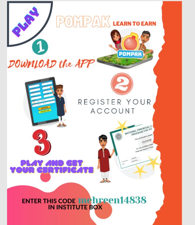 PomPak by Mehreen | Download the game and get your online Certificate ...