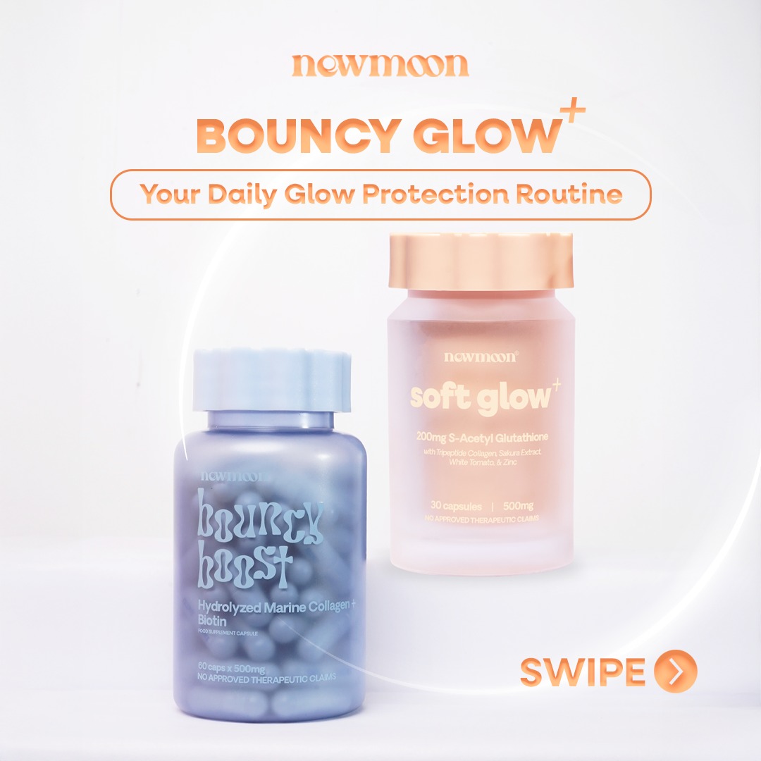 Achieve a skin that looks more fresh, more soft, & more bouncy! ✨ Your skin deserves more bounce, more radiance, and more glow-up energy — all in one routine with 𝐁𝐨𝐮𝐧𝐜𝐲 𝐆𝐥𝐨𝐰+