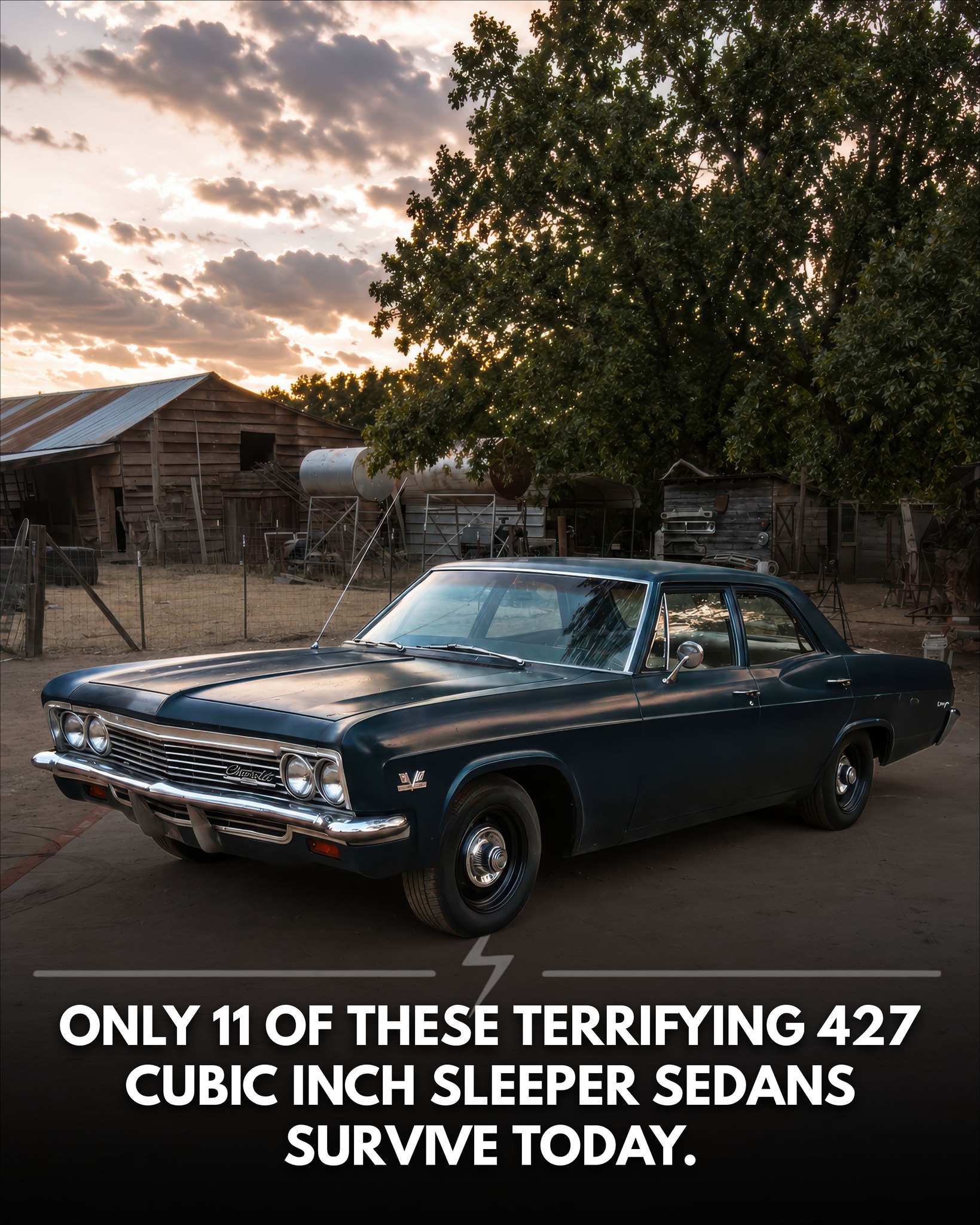 In 1966, Chevrolet designed the Biscayne as a plain, budget