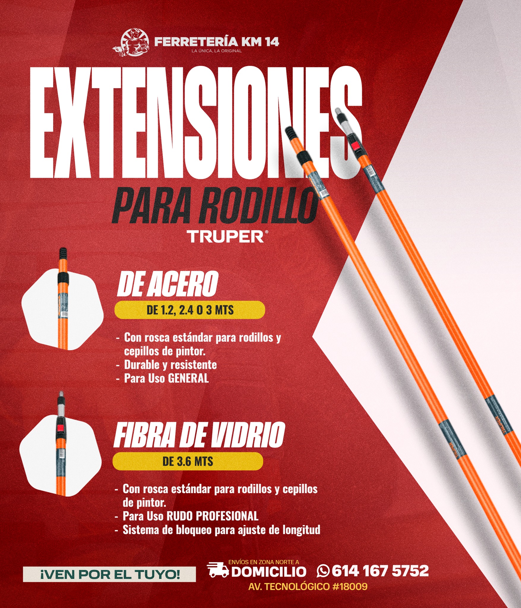 Ferretería - Para uso rudo o general ¡Encuéntra aquí la extensión para ...