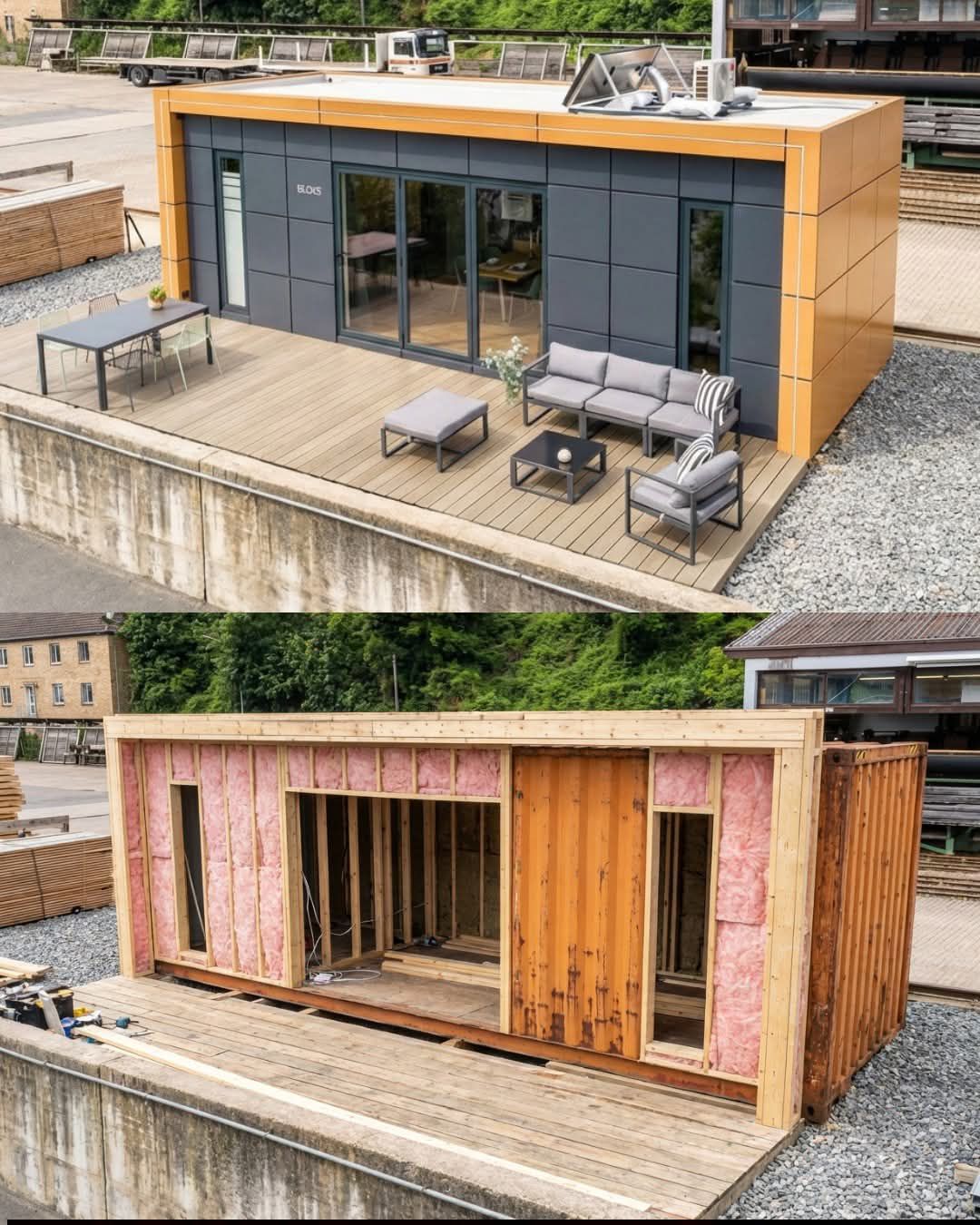 Affordable - One Container, One Home. This is proof that you don’t need ...