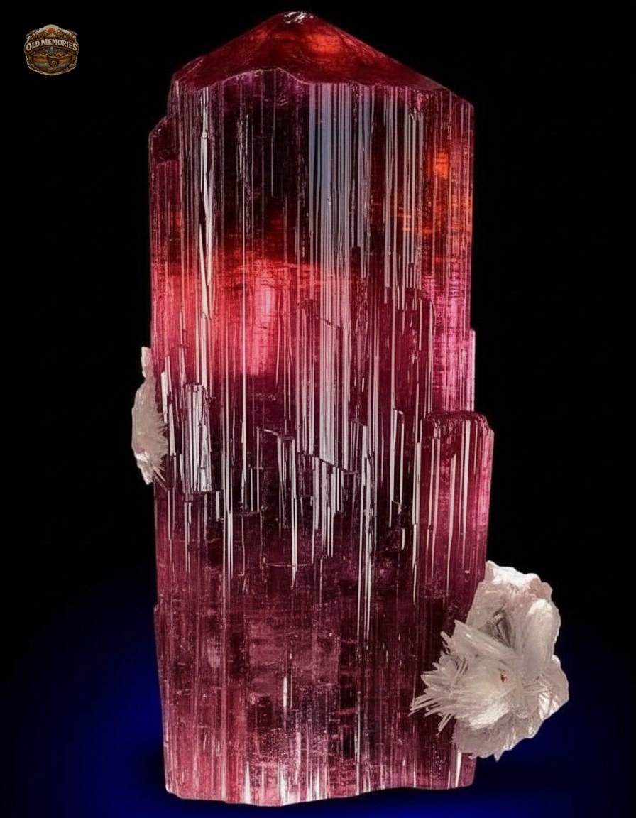 Tourmaline Rubellite Naturelle 7,67 Ct - Nigeria - Coupe Ovale - Neuf Sans Emballage