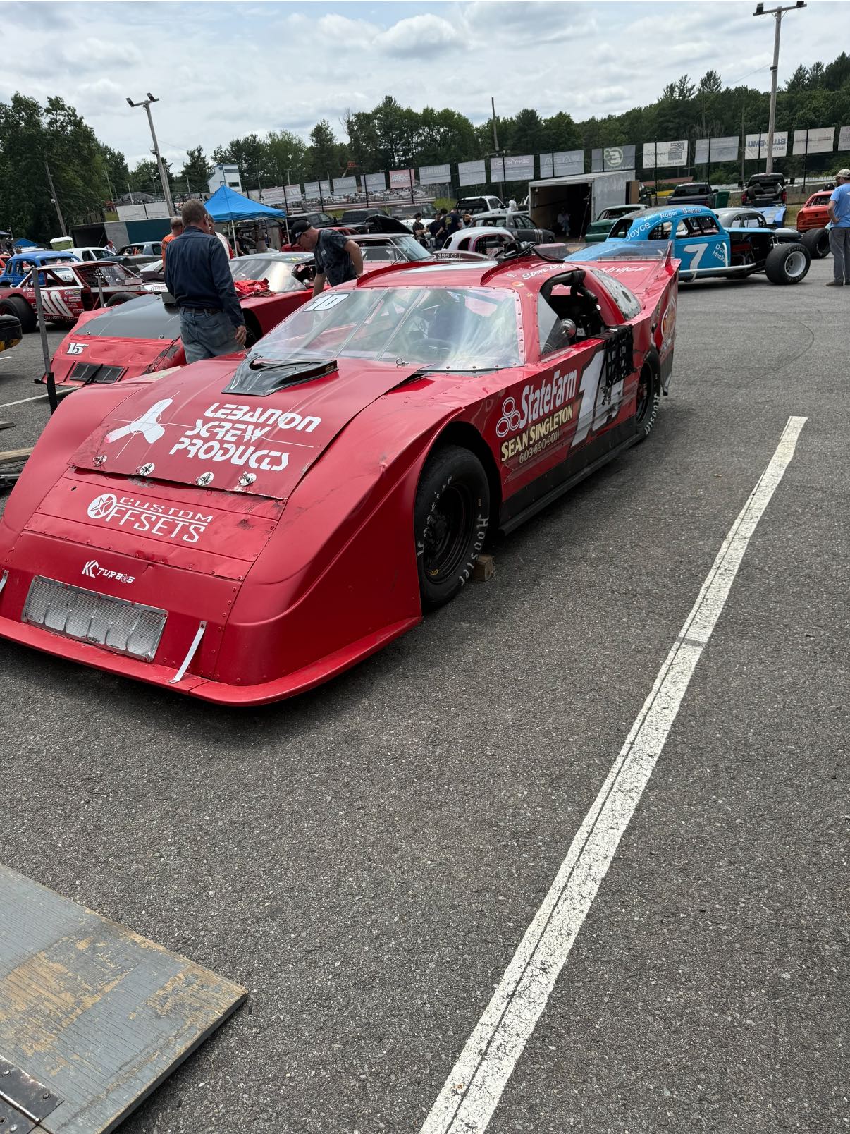 Steve - It’s race day for the #10 Outlaw at Claremont Motorsports Park ...