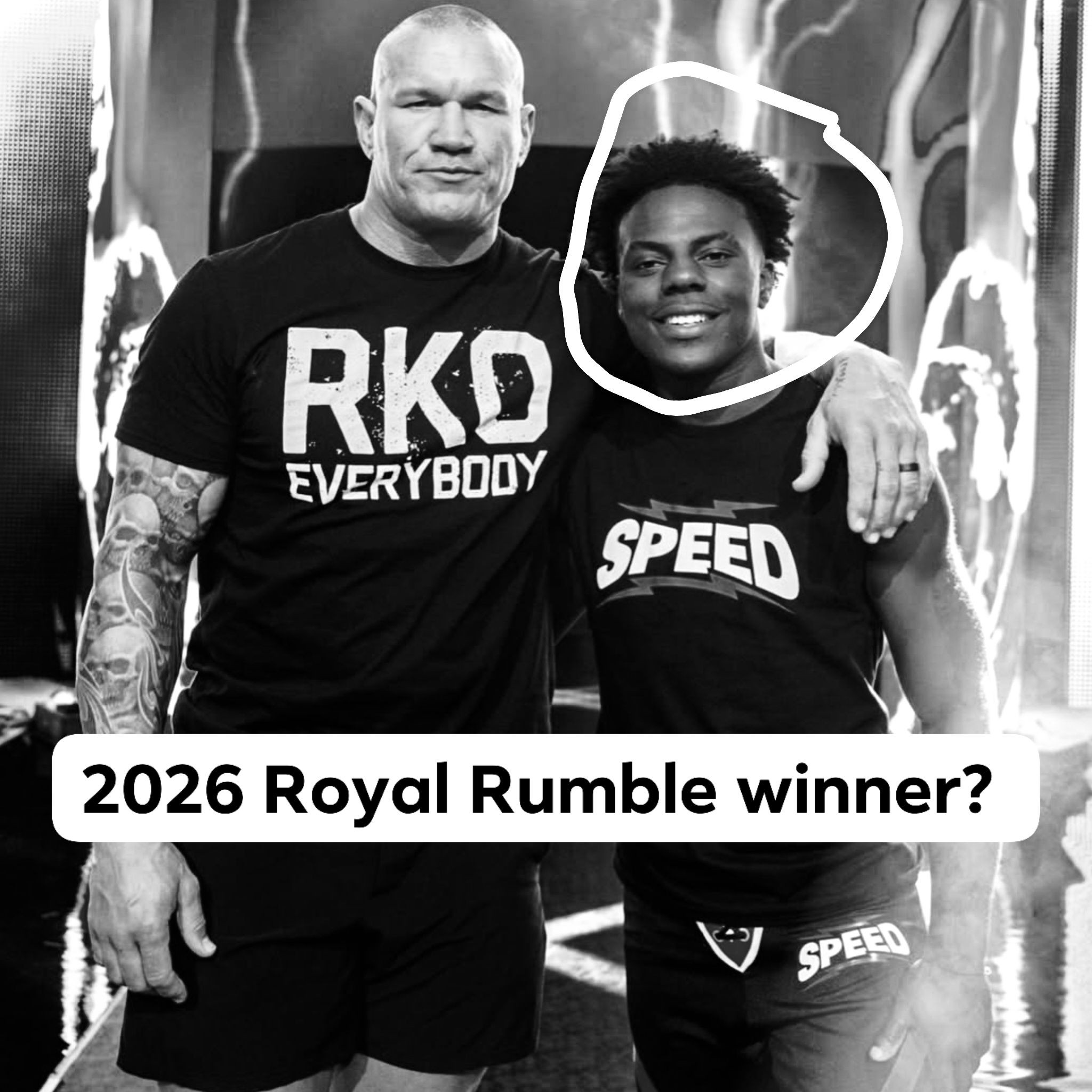Wrestling - Could you imagine if Ishowspeed wins the 2026 Royal Rumble ...