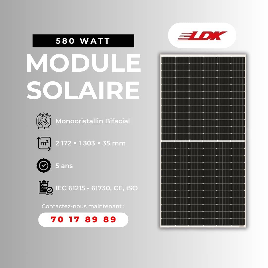 Solaris - ⚡ Découvrez le panneau solaire LDK 580 W, un module ...
