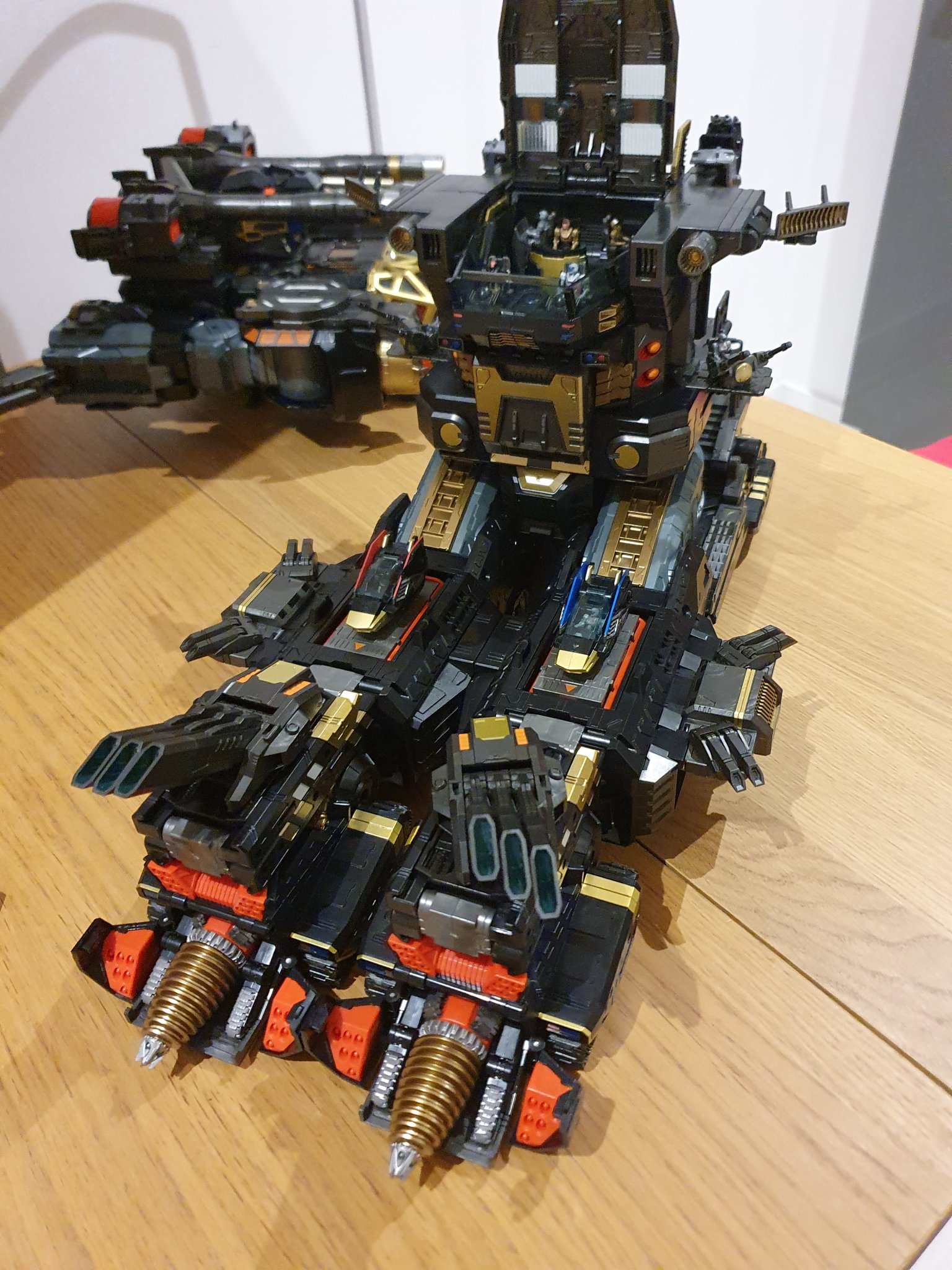 Takara Diaclone Reboot DA-120 Robot Base GX <Royal Defender>, via