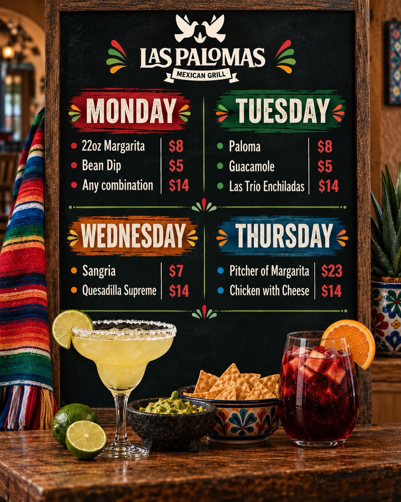 Las Palomas Mexican Grill | Overland Park KS