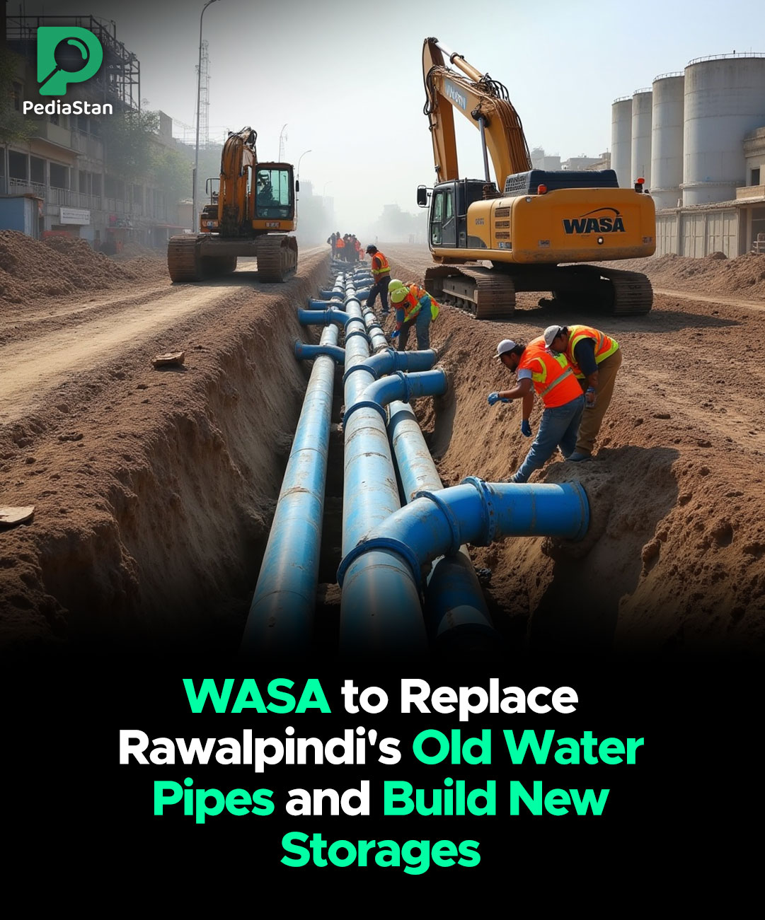 Pediastan - WASA Rawalpindi has initiated a major project to replace ...