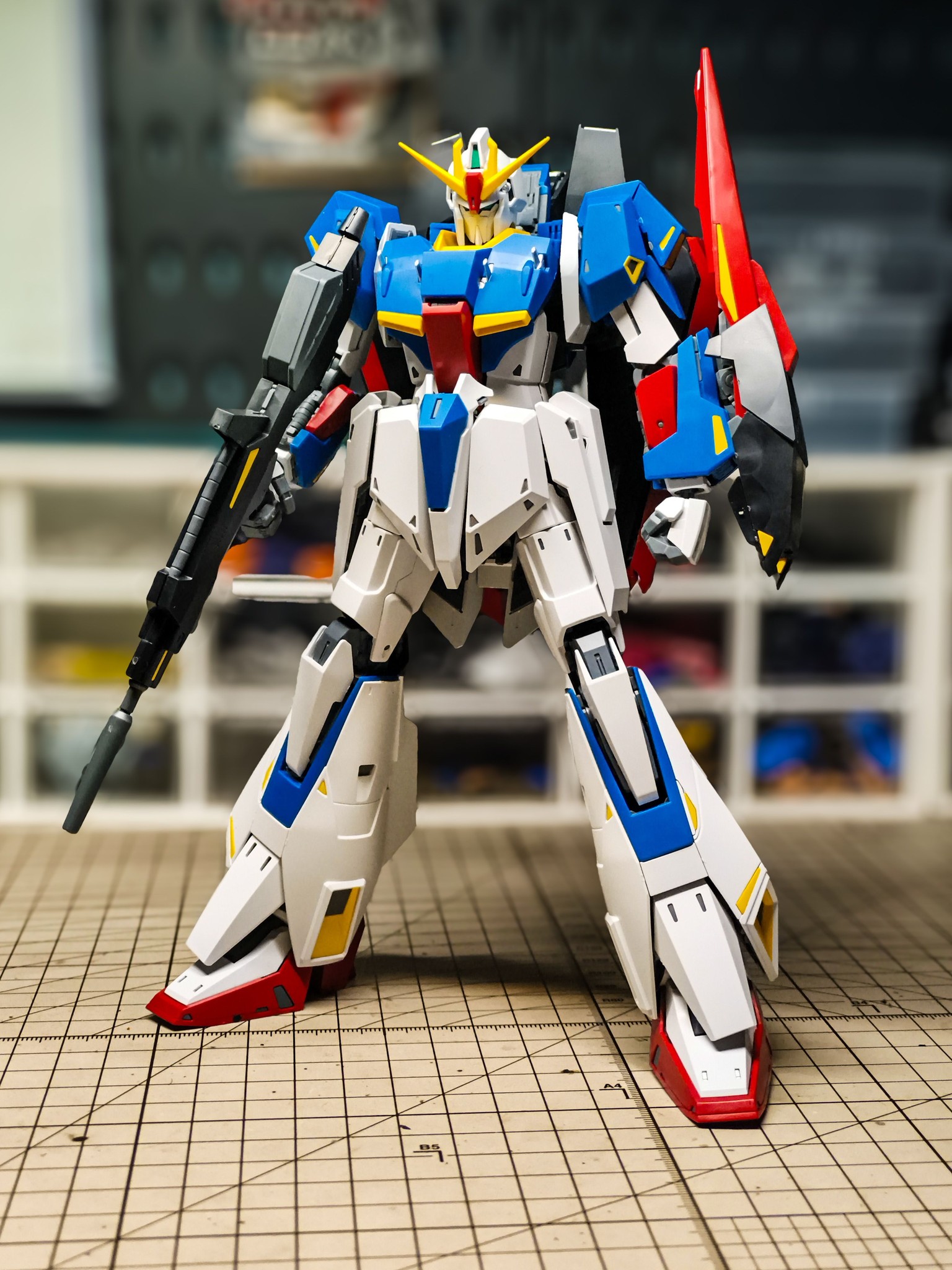 Zeta Gundam concept art and design