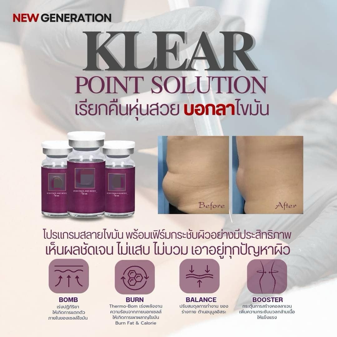 Shibui - KLEAR เคลียร์ทุกจุด สลายทุกสัดส่วน FAT BODY. เคลียร์ไขมันผิว ...