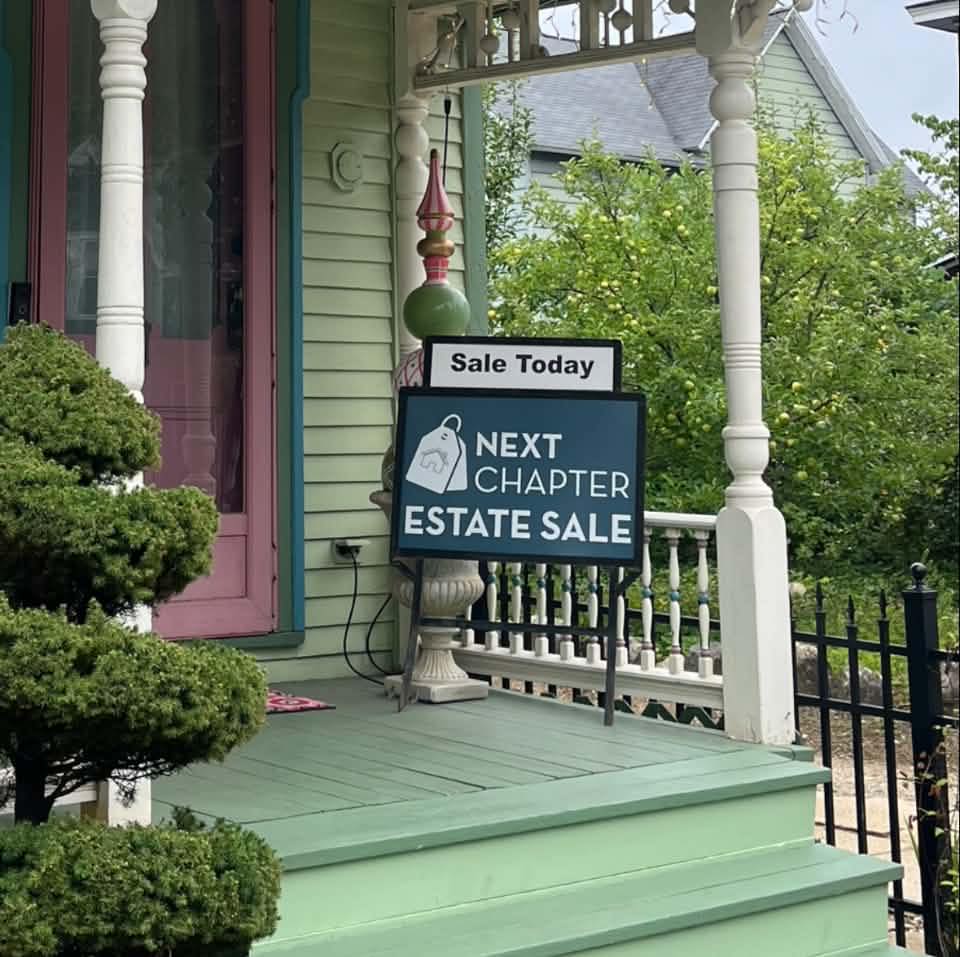 THIS WEEKEND Two full,... - Next Chapter Estate Sales | Facebook
