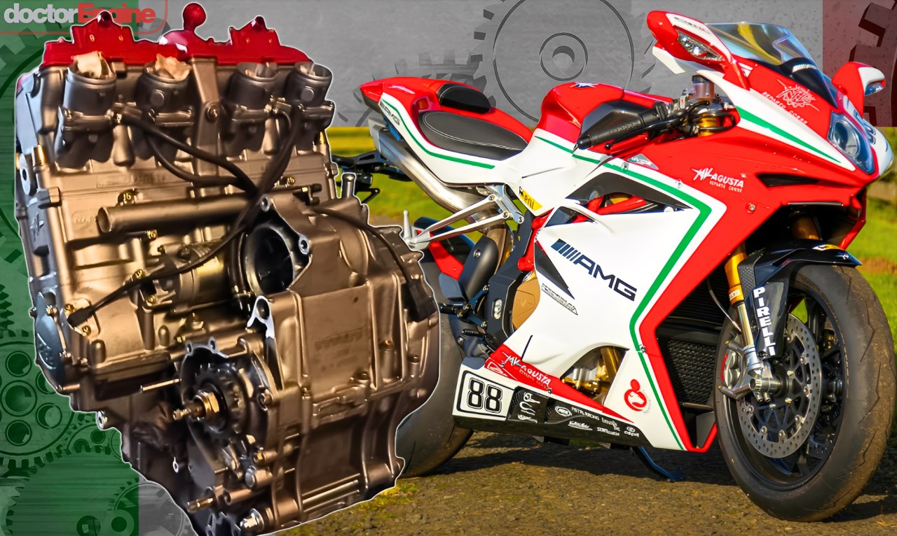 Doctor - MV Agusta F4 Engine: Italian Artistry at Redline The MV Agusta ...