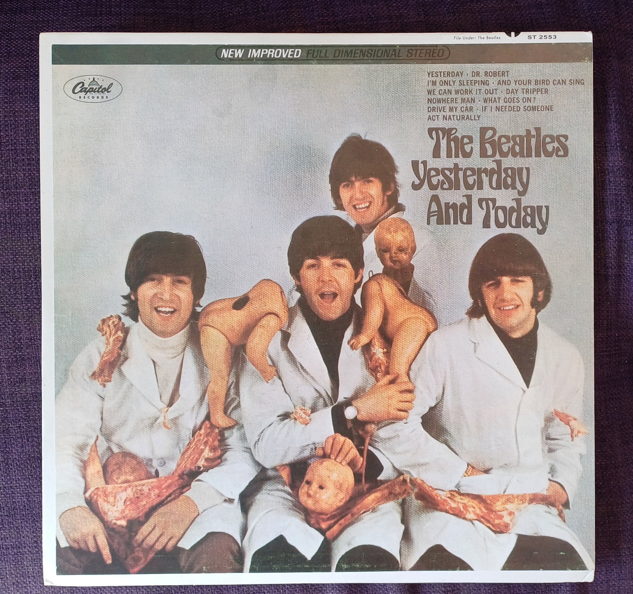 Is my Beatles butcher cover album an original copy or a reproduction?