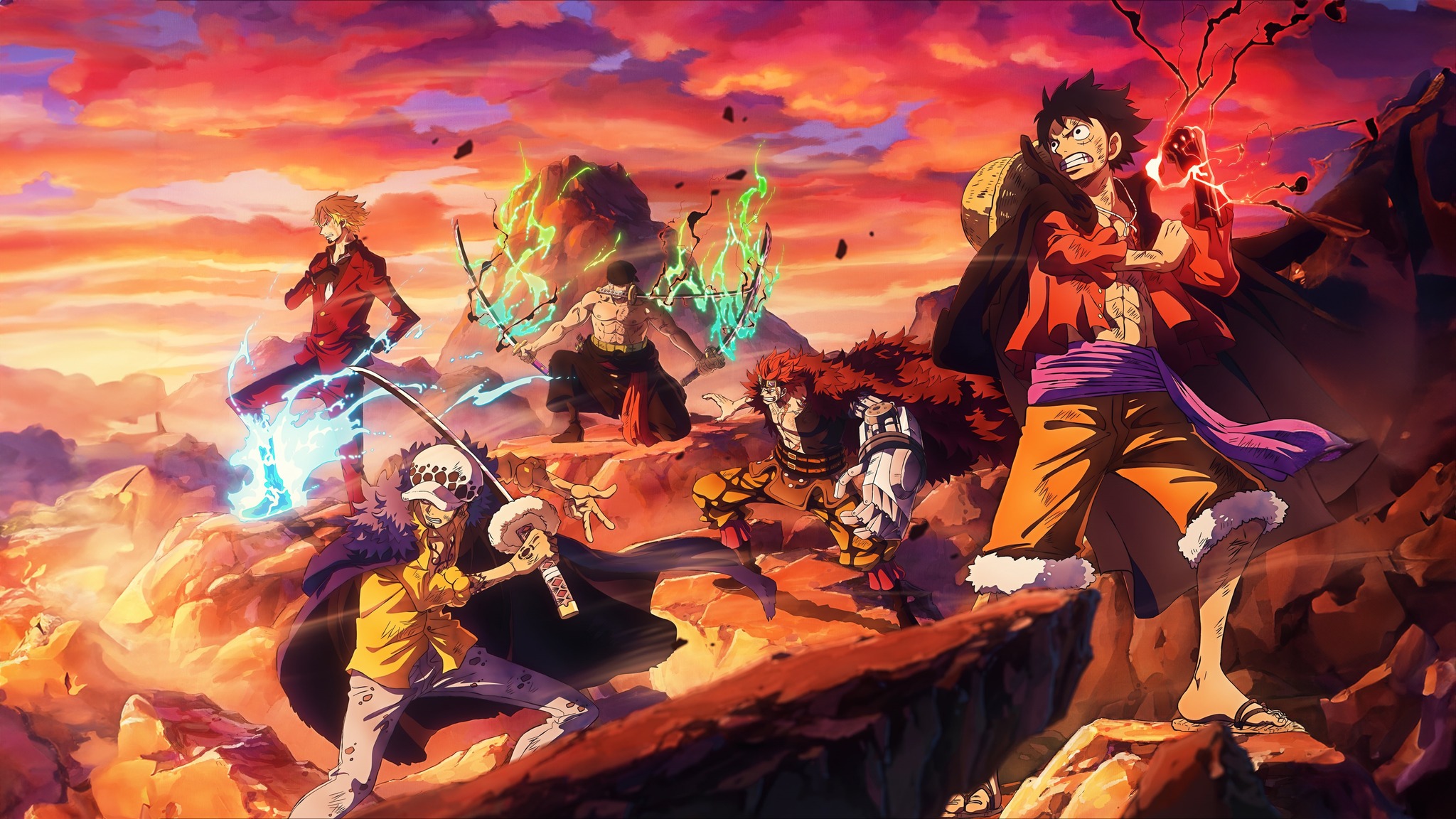 One Piece tournament at Zxe Collectibles in Murray, KY