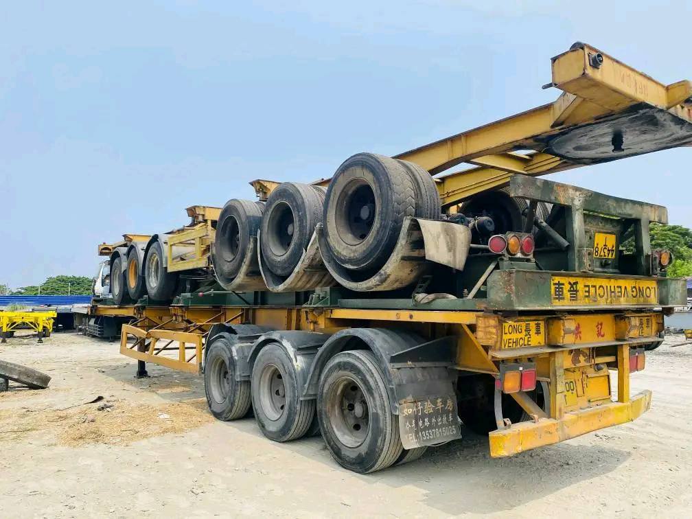 📌 FOR SALE 🇯🇵📌 ✔️SKELETAL TRAILER ✔️40 FOOTER ✔️ TRIPLE