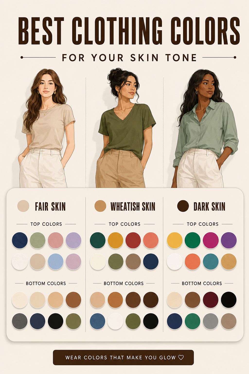 dress colors for brown skin Colours recommendations:Dark Credit:To the owners #fblifestyle Fashion