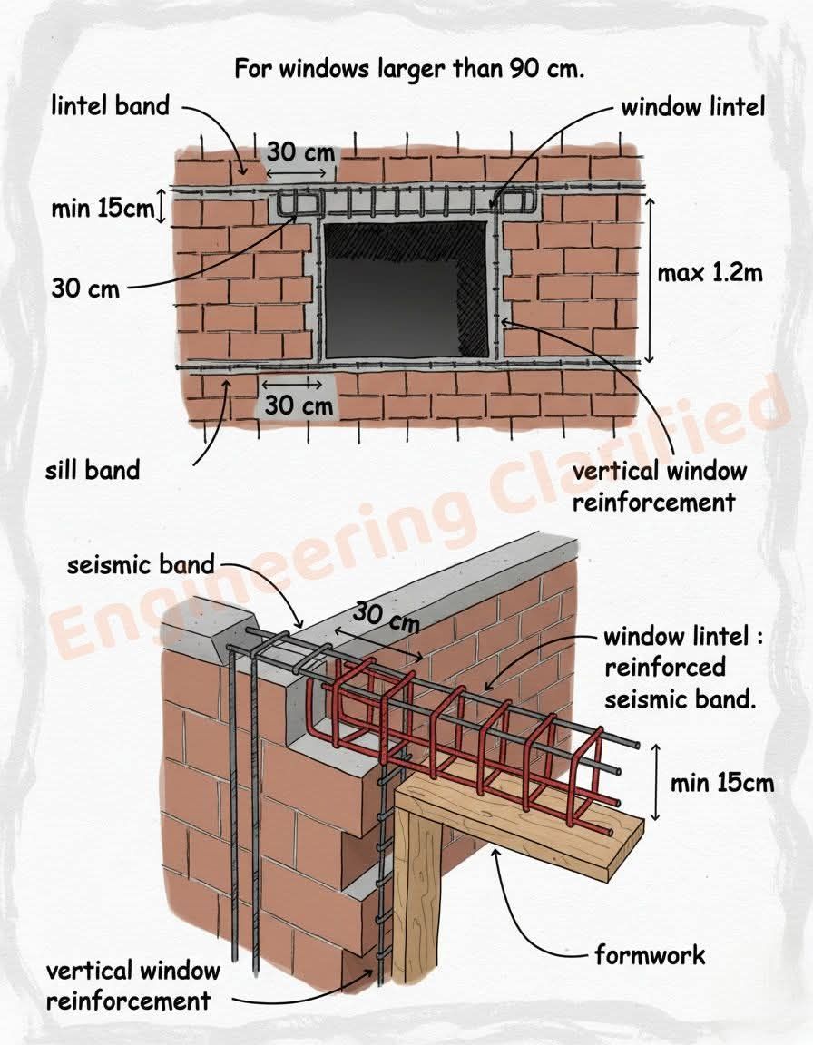 Construction details for a window... - Engineering Clarified | Facebook