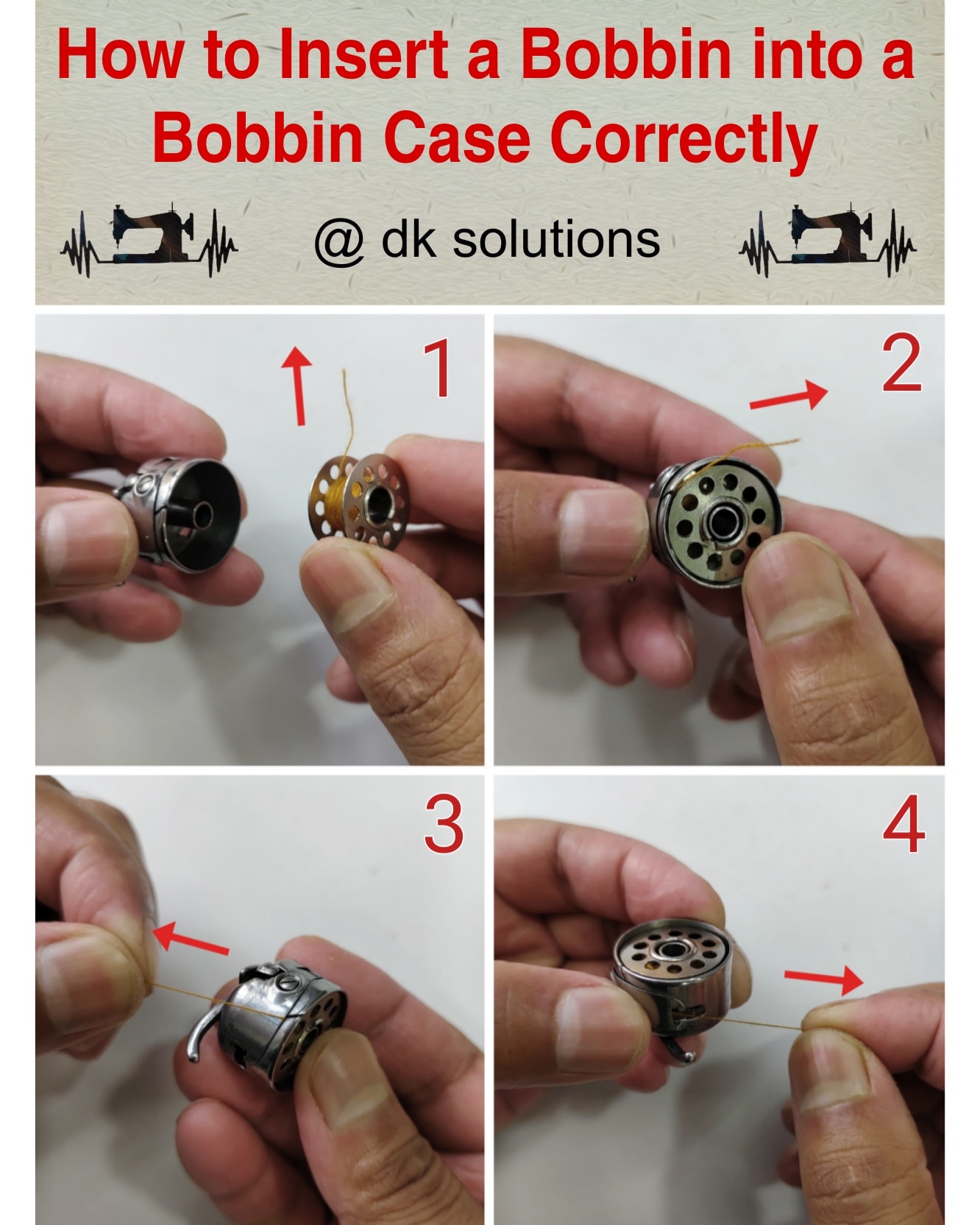 5+ How To Insert A Bobbin