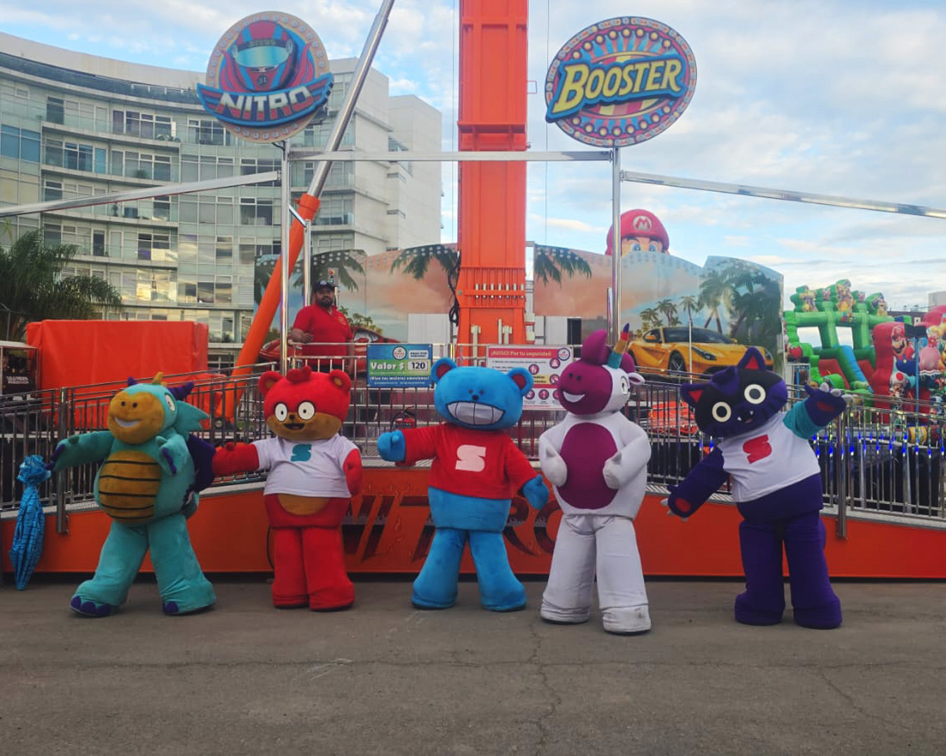 Sendela - 🎡🐉 ¡Draco, Cosmo, Galileo, Cometa y Polo no... | Facebook