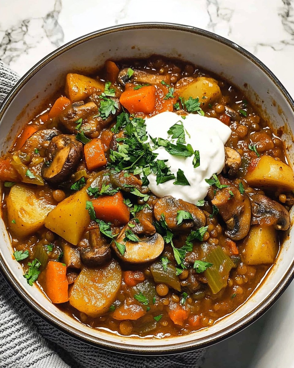 Recipes Emily | Vegan Mushroom Stew | Facebook