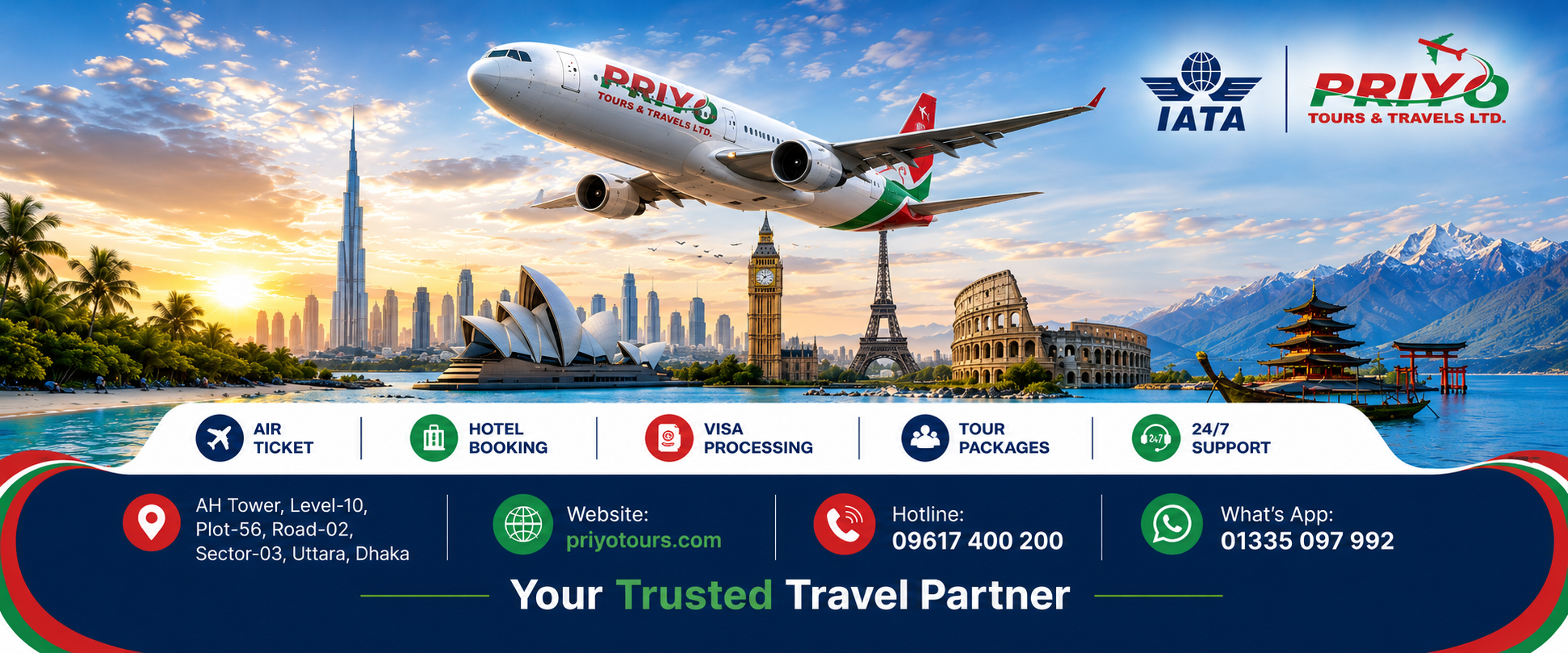 Priyo Tours & Travels Limited | Dhaka