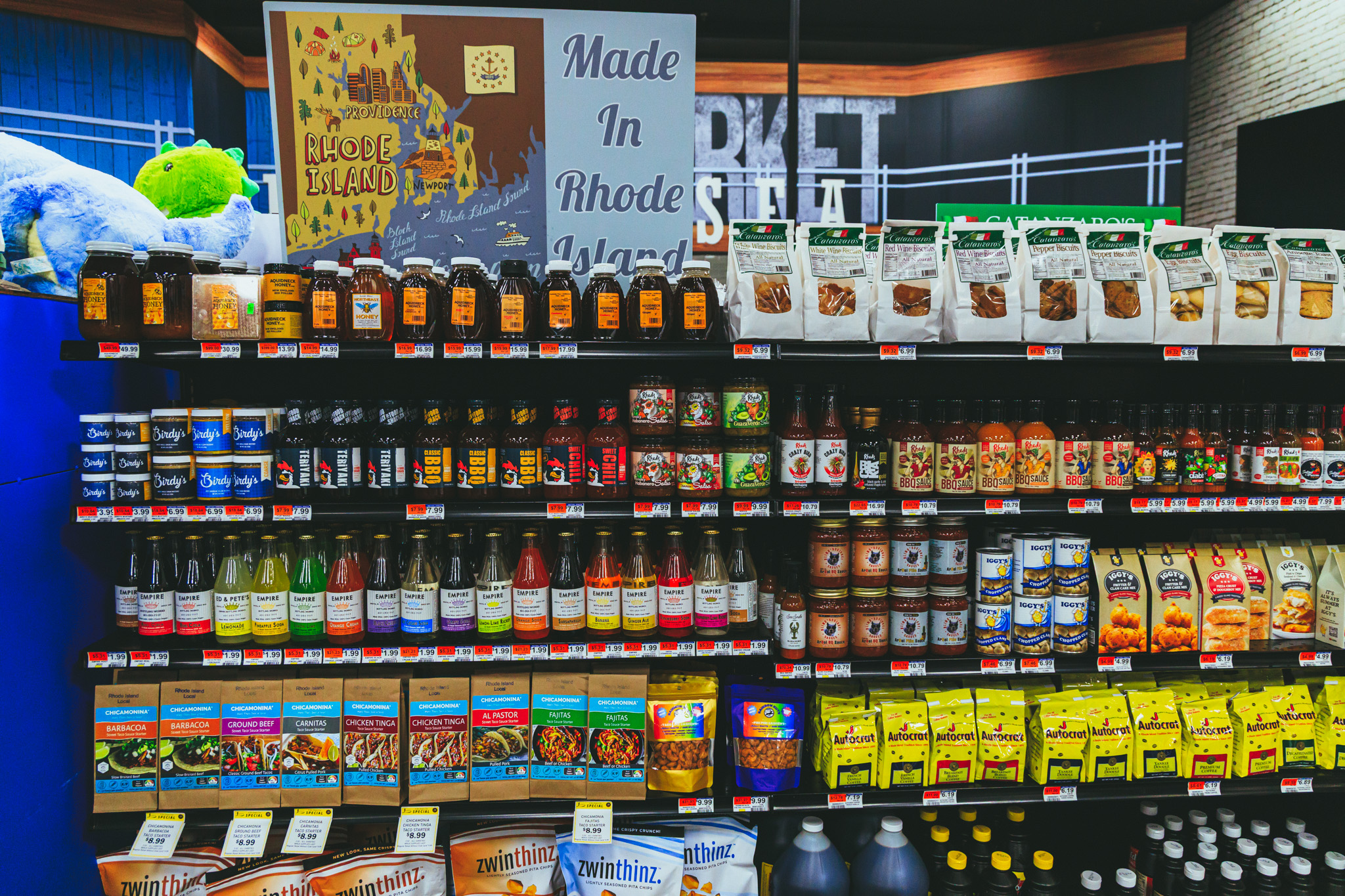 Clements' - Our big Rhode Island-made display has moved to the back of ...