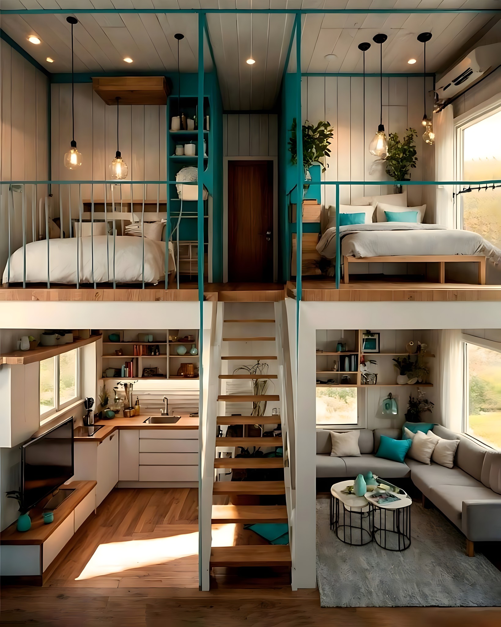 Dany-Khun - a stylish and space-efficient interior design concept ...