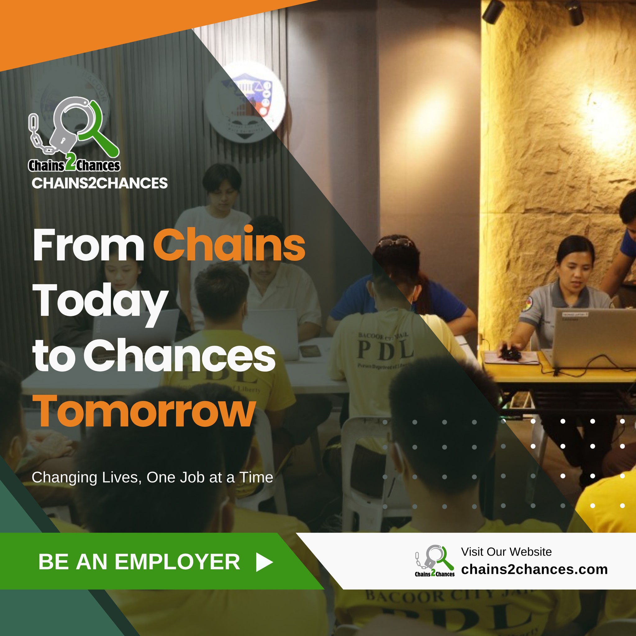 Philippines - From Chains Today to Chances Tomorrow. 🔗 ️🌅 Inside every ...