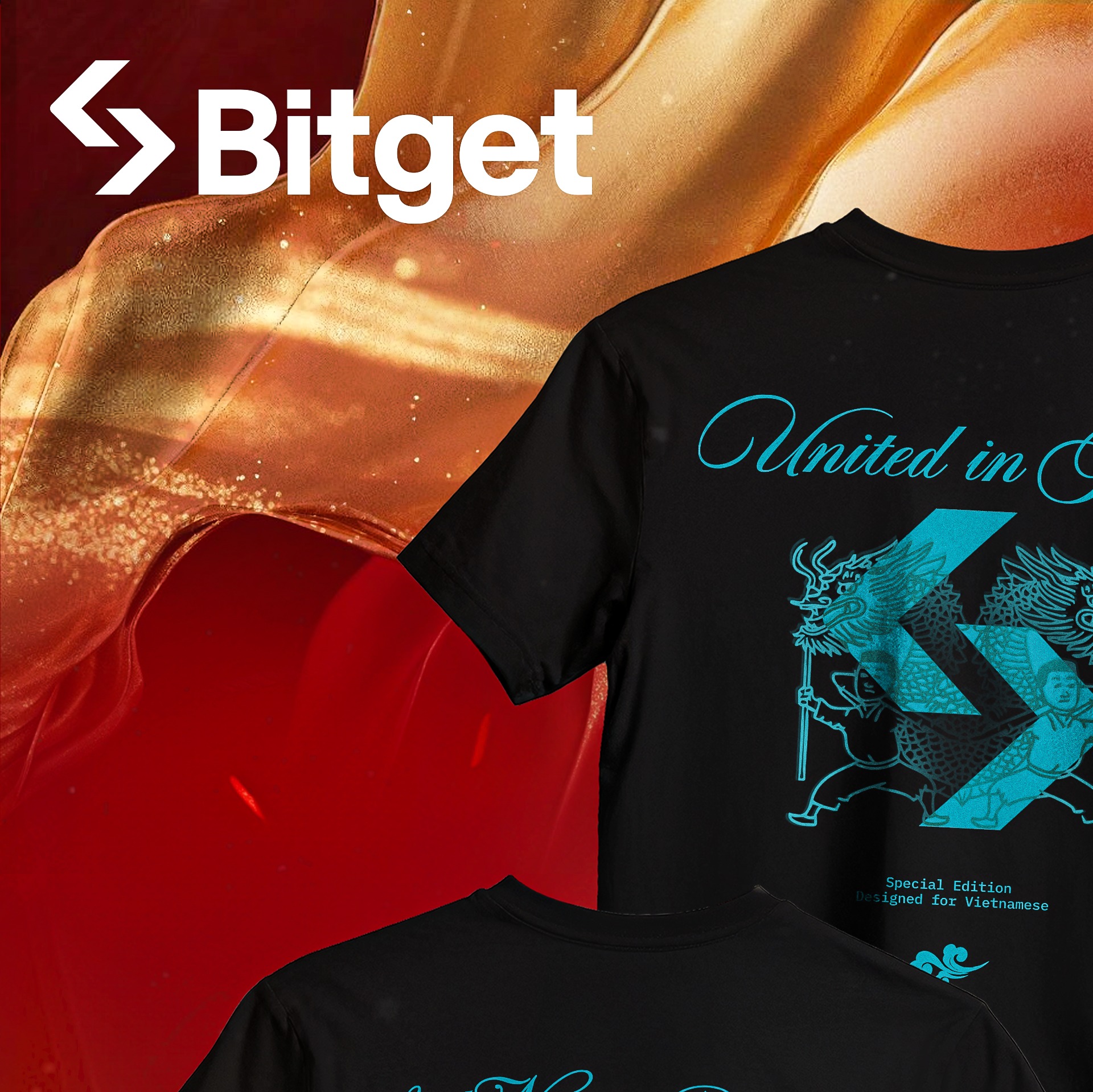 Bitget Vietnam - 🇻🇳 Ra mắt BST Vietnam Rising – Bộ merch... | Facebook
