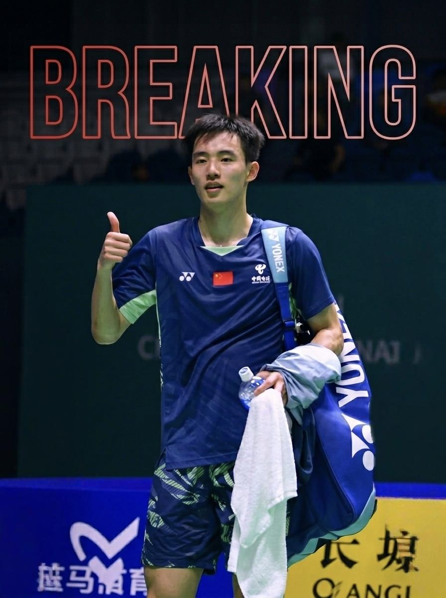 Wang Zheng Xing, a Chinese men's singles player ranked World No