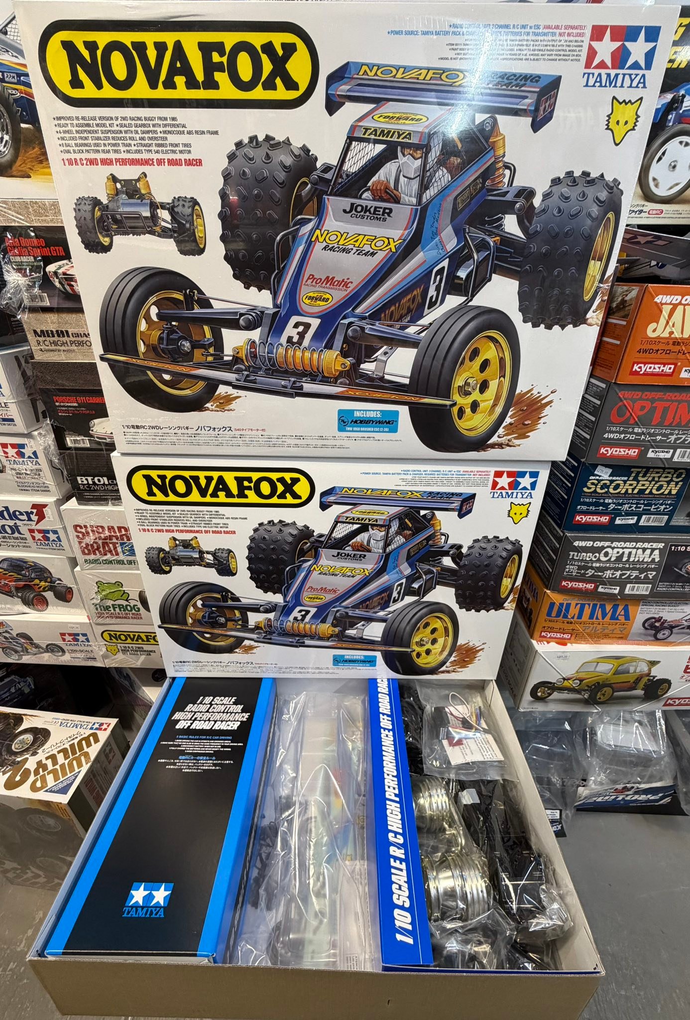 Tamiya nova fox rc car