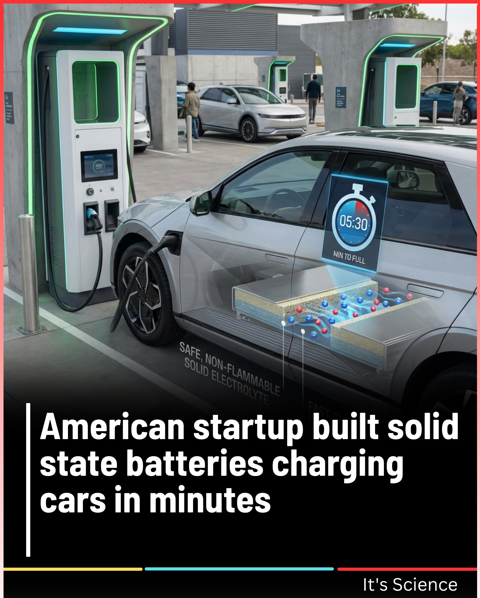 It's - American startup built solid state batteries charging cars in ...
