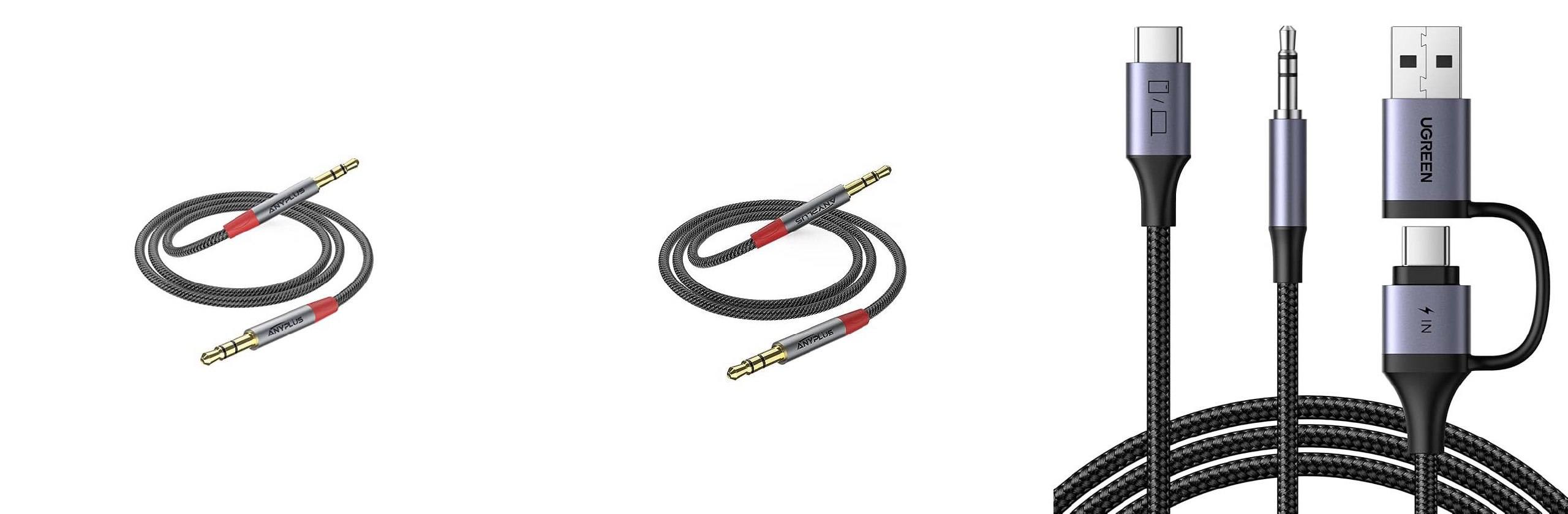 Cavo AUX USB C, adattatore da maschio tipo C a jack maschio da 3,5 mm