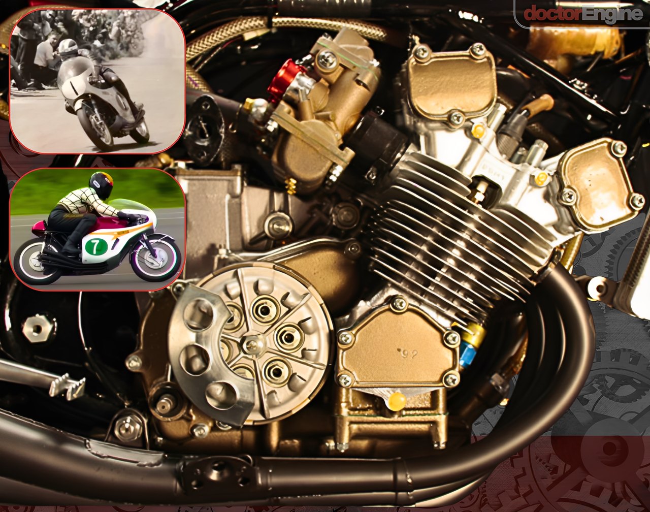 Ueda 61 RC twin plug engine from 1967