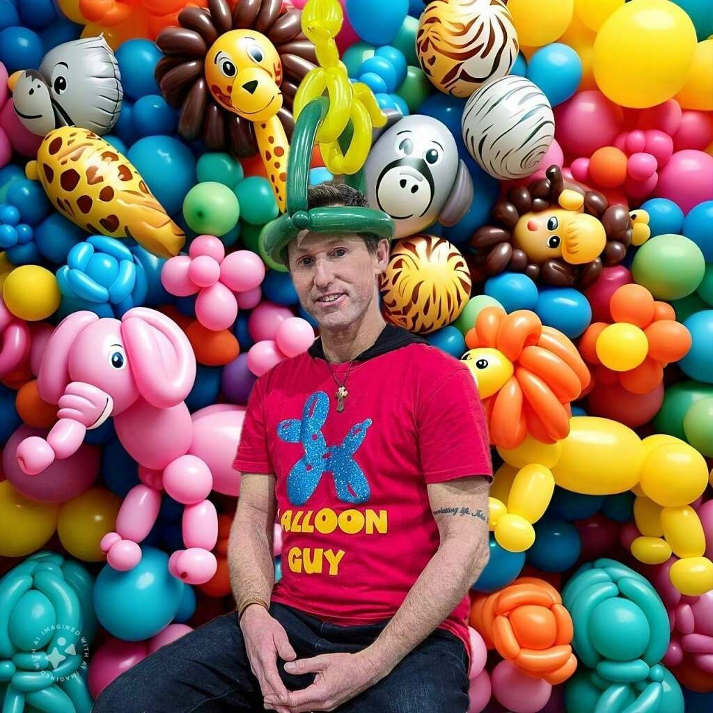 Dom the Balloon Guy - Congratulations to Justine Acain, who won the ...