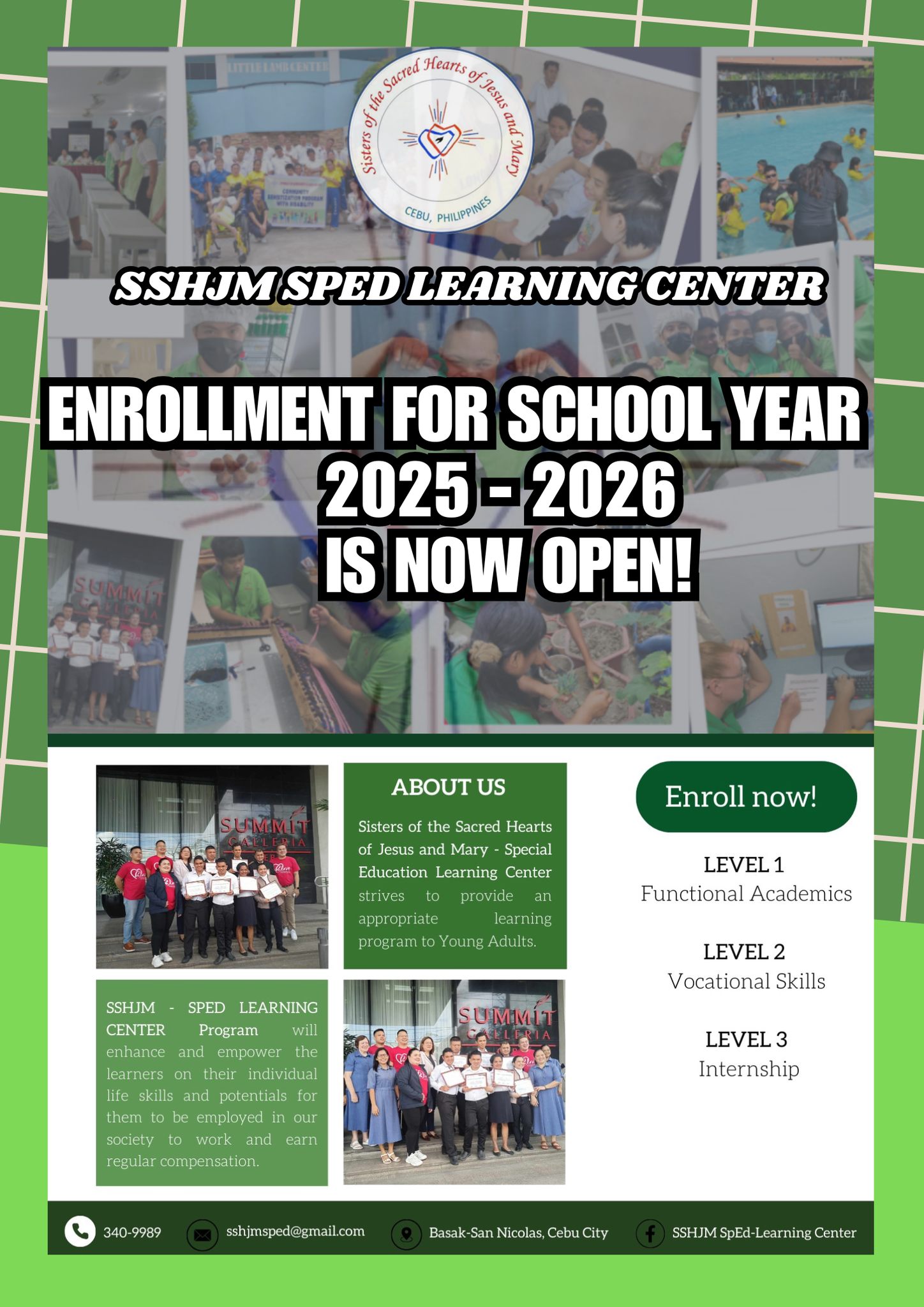 SSHJM SPED Center is now accepting... - SSHJM Cebu Mission | Facebook
