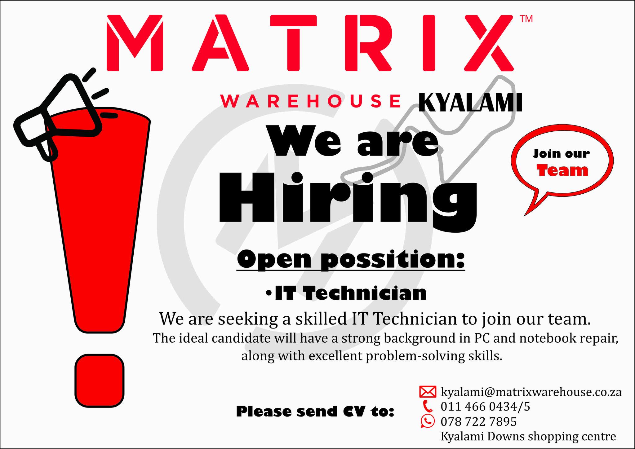 Matrix Warehouse Kyalami | Midrand