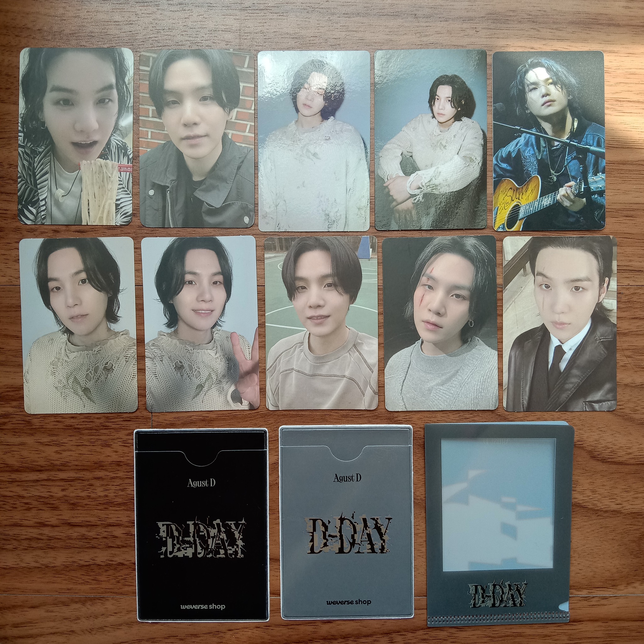 BTS Suga/Agust D/Yoongi D-DAY photocards (PCs) wts lfb ph yoongi 