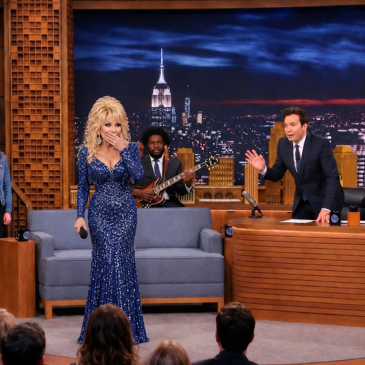 What did a 7-year-old girl say to Johnny Carson on live TV?