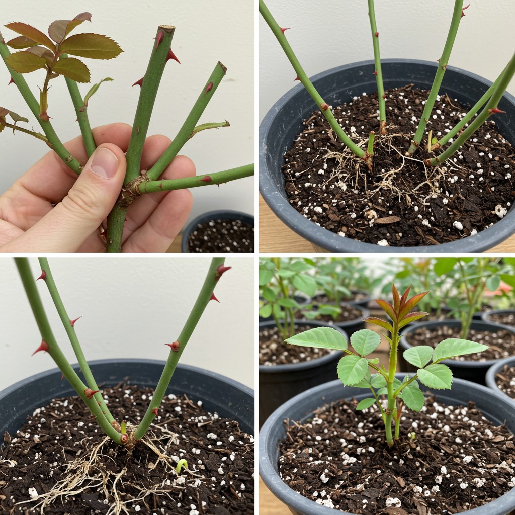 Natural - A Simple and Effective Guide to Propagating Roses at Home ...