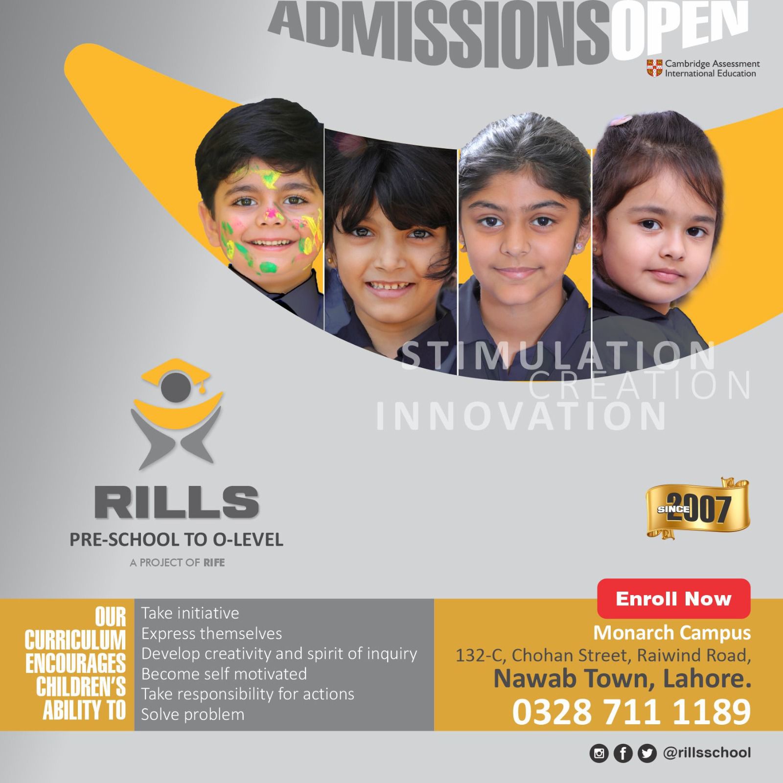 RILLS School Monarch Campus - Nawab Town Lahore | Lahore