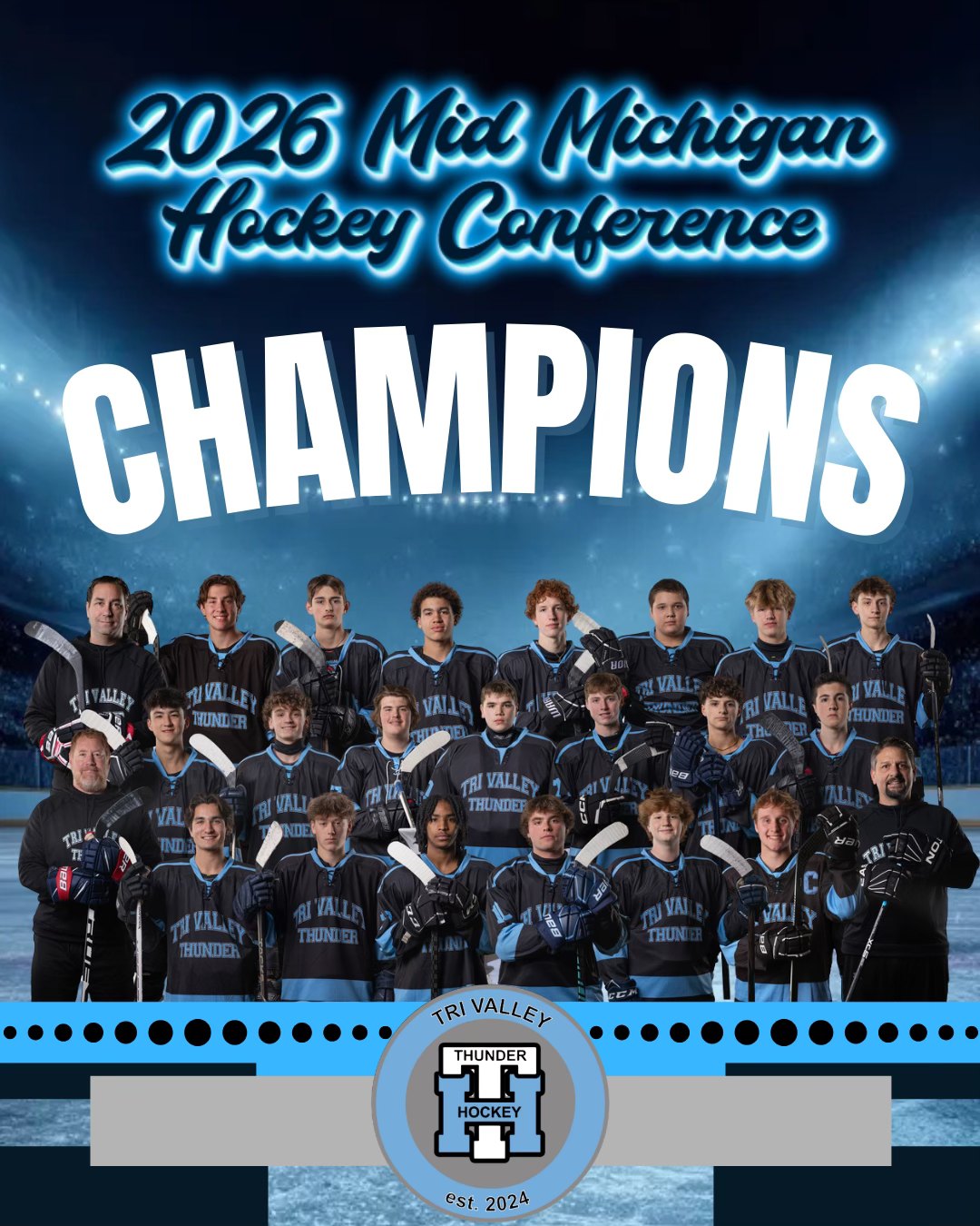 Tri Valley Thunder Hockey | Bay City MI