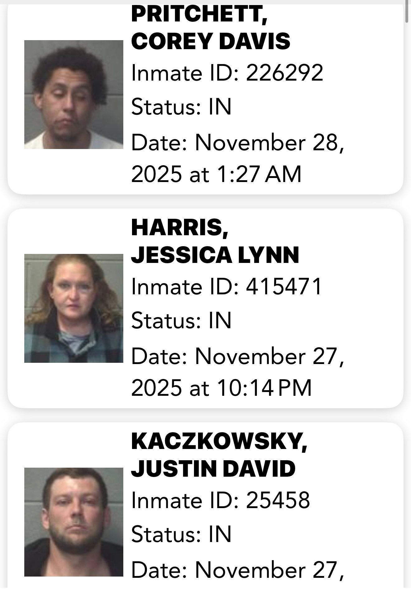 NC Busted MUGS - NC Busted MUGS added a new photo.