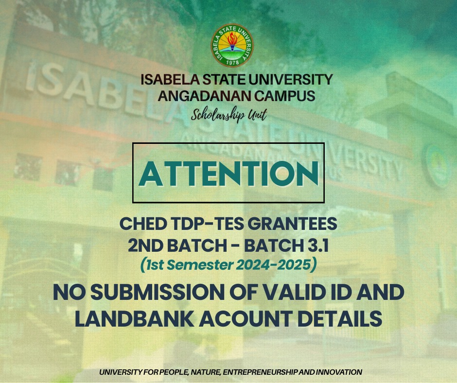 ISUAC-Student Affairs and Services | Angadanan