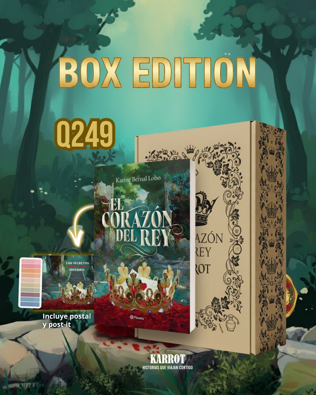 Karrot.gt - 🖤👑 Caja exclusiva · El corazón del rey 👑🖤 Una... | Facebook