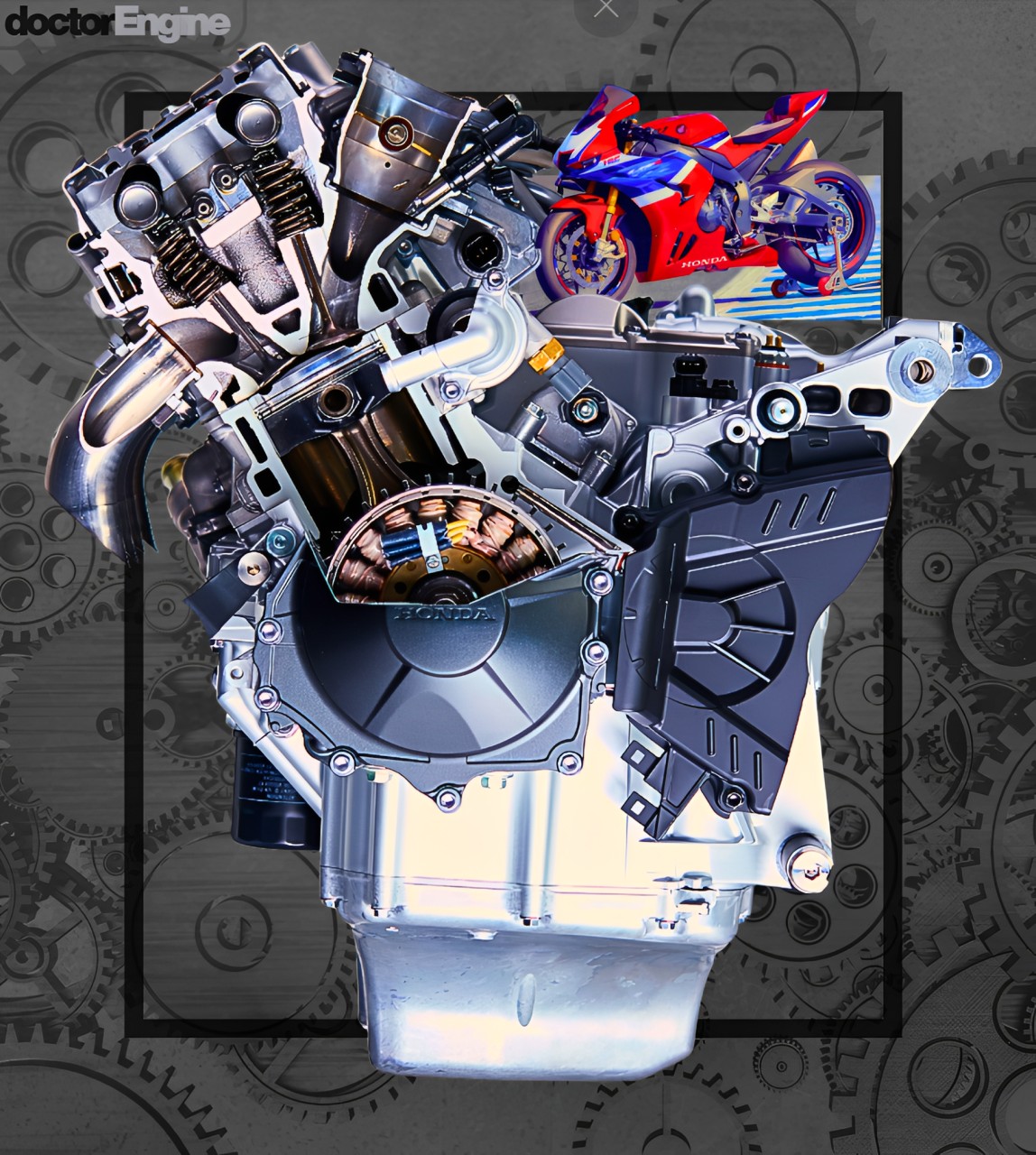 Doctor - Honda CBR1000RR-R Fireblade Engine – MotoGP DNA, Zero ...