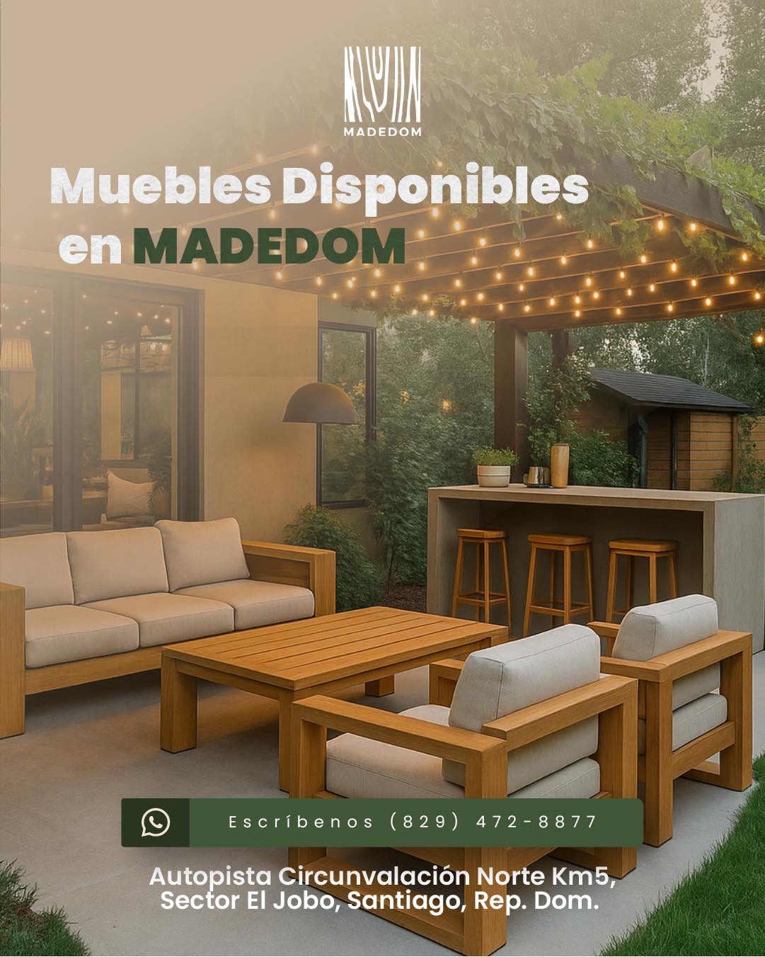 Madedom SRL - Postes de pino disponibles desde RD $1,500.... | Facebook