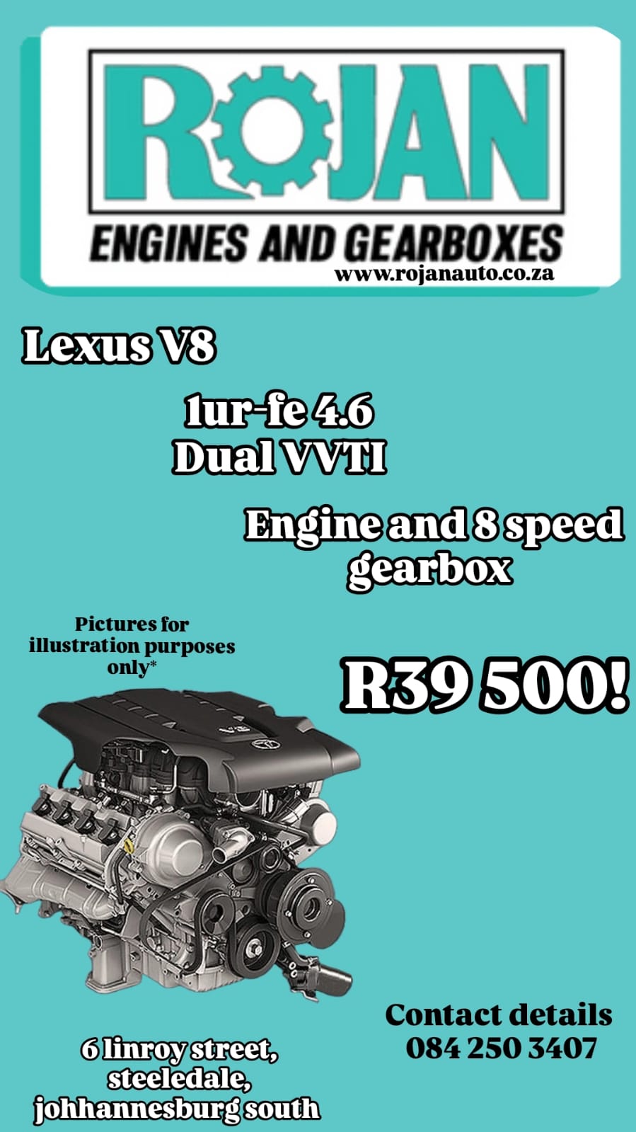 Rojan Engines & Gearboxes | Newcastle